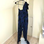 Kate Spade x Target NWT Women's Classic Rose Jumpsuit Blue/Black Size 10 Blue Photo 5
