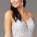 Prom Dresss Blue Size XS Photo 1