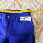 Levi's 311 Shaping Royal Blue Cropped Jeans Capris Sz 27 Casual Stretch Comfy Photo 6