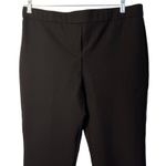 Nicole Miller Womens Pants Size XL Black Pull On Straight Leg High Rise Stretch Photo 2