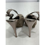 Womans Candies Caschullernulti Rose Gold Glitter Platform Pumps 8.5 M Photo 4