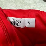 Tiger Mist Red Millie Ruched Mini Dress Photo 10