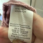 Jolt Pink Wide Leg Pants Relaxed Fit Linen Blend 7 28 Photo 5