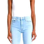 MOTHER The Looker Women’s Blue Ankle Skinny Stretch Lightweight Casual Soft Size 25 Photo 0