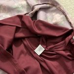 Forever 21  Mock Neck Burgundy Floral Party Mini Dress Size S Small Longsleeve #2 Photo 4