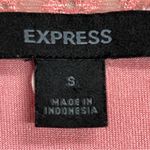 EXPRESS  S Vintage Y2K 90’s 2000’s Pink Lace Trim Velvet Camisole Tank Top Photo 1