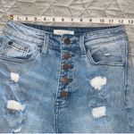 Nature Denim ‎ Jeans Women's size Small High Rise Distressed Frayed Hem Shorts Photo 9