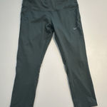 Nike  Dri-Fit Knee Length Leggings, Dark Sage Green, Sz:  S (b32) Photo 0