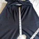 ZARA ‎ Tie-Front Wide-Leg Black Trouser Pants Size S Photo 4