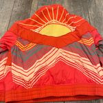 FP movement Colorful Women's Jacket with Sunburst Design Red Photo 5