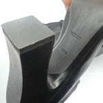 Khaite Leather Heel Ankle Boots Black Women’s Size 8.5 IT 38.5 Booties Photo 10