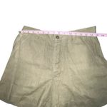 Patagonia Vintage  100% Hemp Woven Shorts Womens Size 10 Tan 4" Outdoors Hiking Photo 4
