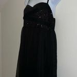 American Rag Women’s Black Sequined Mini Dress/Top Photo 2