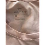 Nike  “Just Do It” Womens Size Small Pink Dri-Fit Tank Top glitter Spell out Photo 3