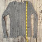Anthropologie  Knitted and Knotted Ribbed Lace Front Cardigan. Size Small. EUC Photo 5