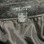 Larry Levine Stretch Black Layered Lace Skirt with Back Slit Sz 16 Office Work Photo 3