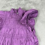 NWT Sea New York Flutter Sleeve Steph Tunic Dress Tiered‎ Ruffle Purple Crocus M Size M Photo 7