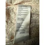 Anthropologie Lace Ruffle Sleeve Pintuck Blouse Cream Short Sleeve boho shirt S Photo 4