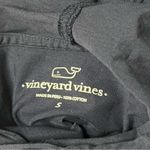 Vineyard Vines  Blue Hoodie Lightweight Cotton Logo Front Back Womens Size Small Photo 6