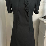 Miu Miu Gray Wool Classic Short Sleeve Dress Size 38 Photo 0