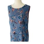 Petite Sophisticate VINTAGE 90s  Floral Midi Dress Photo 1