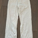ZARA Women's  White Wide Leg Jeans Size 0 Photo 0