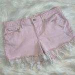 Jessica Simpson stretch crochet trim shorts 30 Photo 2