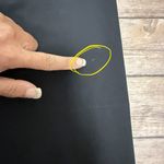 ADAY Black Easy Days Cropped Straight Leg Tie Belt Elastic Waistband Pants Small Photo 9