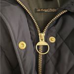 Barbour  Navy Blue Millfire Diamond Quilted Jacket Size 10 MSRP 265.00 Photo 14