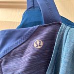 Lululemon Run Back On Track Tank Top Size 6 Limitless Blue Wee Are From Space Photo 2