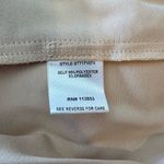 Sugar Lips Henley Satin Long Sleeve Blouse 2X in Champagne NWT Cream Long Sleeve Photo 10