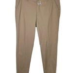 Ellos Womens Modern Stretch Chino Pants 14 Beige Tan Khaki New Photo 5