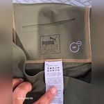Puma Olive Leggings with Black Accents Photo 1