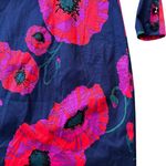 Trina Turk Womens Poppy Floral Silk Blend Dress Size 2 Photo 4