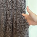 Garnet Hill  Brown Print Sleeveless Dress with Pockets -‎ Women's Medium Photo 4