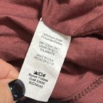 Lizard Thicket Anna Grace size small deep berry one shoulder top Elegant Maroon Long Sleeve Top Photo 5