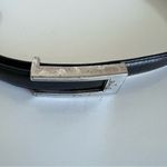 Brighton Women’s Vintage Ladies Black Leather Silver Hardware Dress Belt Photo 1