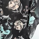 Torrid NWT Floral Kimono Top Women’s Size 3X Black Sheer Lightweight Layer Photo 3