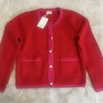 Fate Cardigan Sweater Women's Red Size Médium Size M Photo 0