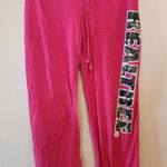 Realtree Pink Real Tree Camo Print Wide Leg Lounge Pants Women's Size large Photo 0