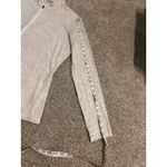 Calia‎ Carrie Underwood Shirt Women XL Long Sleeve 1/4 Zip Camo Floral Gray Photo 3