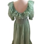 Loeffler Randall Shannon Seafoam puff sleeve dress 6 Photo 2