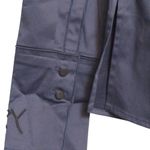 Obzee Womens Button Up Boyfriend Shirt Blue Long Sleeve Cuff Collar 2 Size M Photo 1