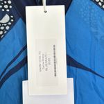 Warme daize wavy blue tiered midi dress Photo 4