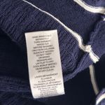 House of Harlow 1960 Knit Pencil Skirt Size M Designer Luxe Navy Blue White Trim Size M Photo 10