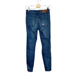 Madewell 9” High Riser Skinny Skinny Distressed Jeans Photo 11