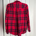 Lucky Brand  Red Plaid Flannel Shirt | Size S/P Photo 3