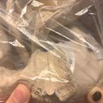 David's Bridal Tan Lace Bridesmaid Dress Photo 2