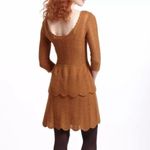 Anthropologie  Knitted & Knotted Tiered Pointelle Sweater Dress Size S Photo 2