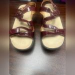 Reverse Red Strappy Sandals♥️GREAT SHAPE Size 10 Photo 5